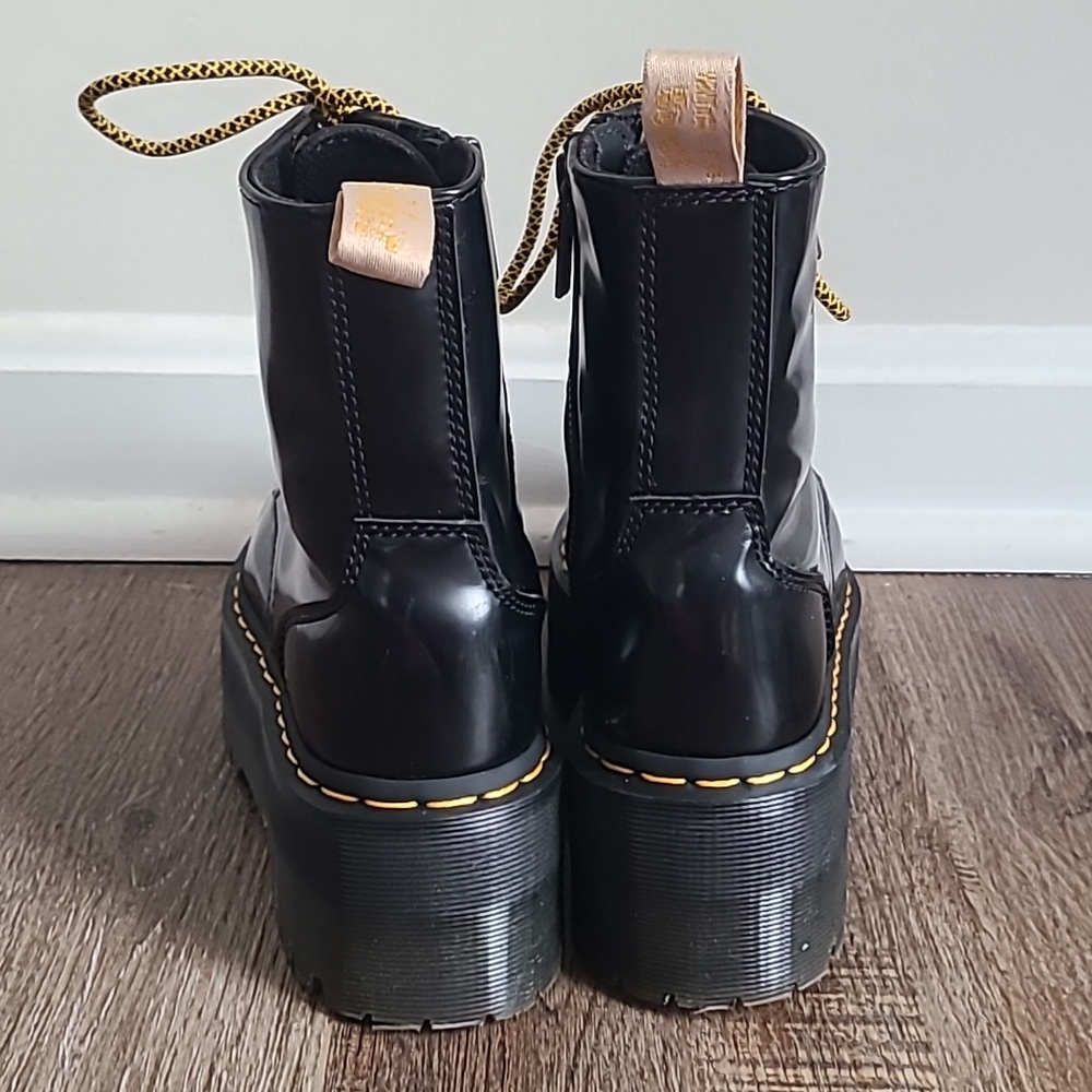 Dr. Martens Vegan Jadon Max Platform Boots - Picture 7 of 8